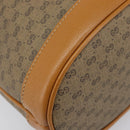 GUCCI Micro GG Canvas Disney Mickey Mouse Bag PVC Beige Gold 602691 Auth 214243M-11