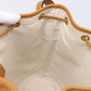 GUCCI Micro GG Canvas Disney Mickey Mouse Bag PVC Beige Gold 602691 Auth 214243M-19