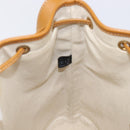 GUCCI Micro GG Canvas Disney Mickey Mouse Bag PVC Beige Gold 602691 Auth 214243M-20