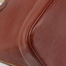 LOUIS VUITTON Epi Alma Hand Bag Brown M52143 LV Auth 214247V-13