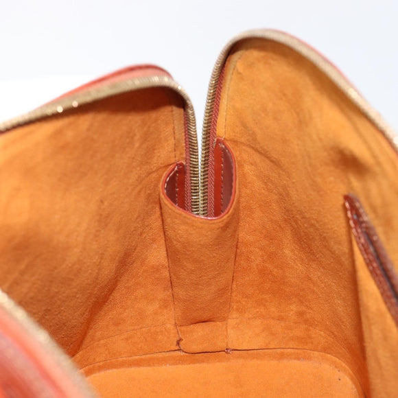LOUIS VUITTON Epi Alma Hand Bag Brown M52143 LV Auth 214247V