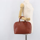 LOUIS VUITTON Epi Alma Hand Bag Brown M52143 LV Auth 214247V-23