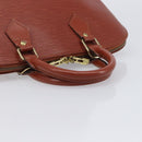 LOUIS VUITTON Epi Alma Hand Bag Brown M52143 LV Auth 214247V-7