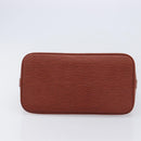 LOUIS VUITTON Epi Alma Hand Bag Brown M52143 LV Auth 214247V-9