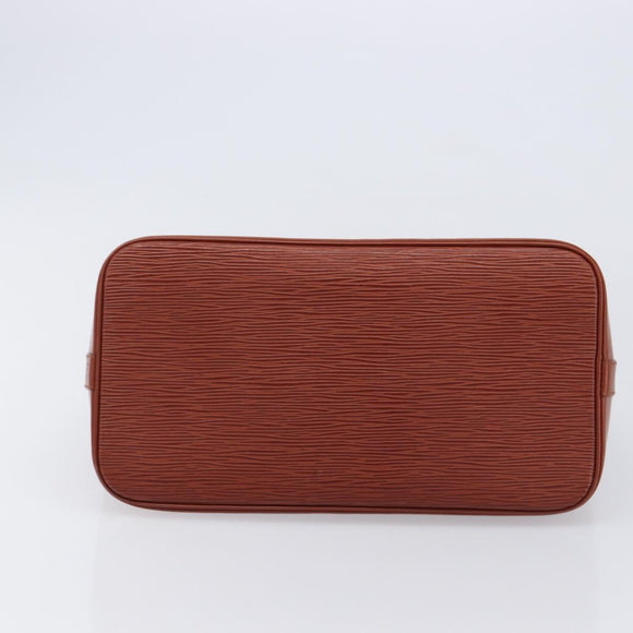 LOUIS VUITTON Epi Alma Hand Bag Brown M52143 LV Auth 214247V