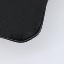 GUCCI GG Canvas Shoulder Bag Nylon Black Silver 449184 Auth 214251A-12