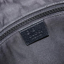 GUCCI GG Canvas Shoulder Bag Nylon Black Silver 449184 Auth 214251A-18