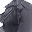 GUCCI GG Canvas Shoulder Bag Nylon Black Silver 449184 Auth 214251A-20