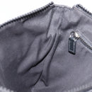 GUCCI GG Canvas Shoulder Bag Nylon Black Silver 449184 Auth 214251A-21