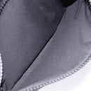 GUCCI GG Canvas Shoulder Bag Nylon Black Silver 449184 Auth 214251A-24