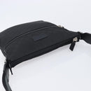 GUCCI GG Canvas Shoulder Bag Nylon Black Silver 449184 Auth 214251A-6