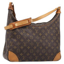 LOUIS VUITTON Monogram Boulogne 35 Shoulder Bag M51260 LV Auth 214255A-1