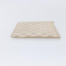 LOUIS VUITTON Damier Azur Neverfull MM Pouch LV Auth 214267-5