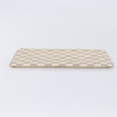 LOUIS VUITTON Damier Azur Neverfull MM Pouch LV Auth 214267-9