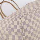 LOUIS VUITTON Damier Azur Neverfull GM Tote Bag N41360 LV Auth 214280A-13