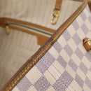 LOUIS VUITTON Damier Azur Neverfull GM Tote Bag N41360 LV Auth 214280A-22