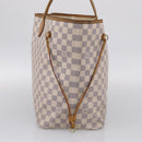 LOUIS VUITTON Damier Azur Neverfull GM Tote Bag N41360 LV Auth 214280A-5