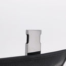 GUCCI GG Canvas Waist Bag Black Silver 131236 Auth 214289A-19