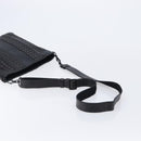 Bottega Veneta INTRECCIATO Shoulder Bag Leather Black Auth 214301A-7