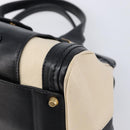 Chloe Hand Bag Leather Ivory Gold Auth 214313-10