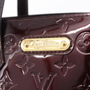 LOUIS VUITTON Monogram Vernis Wilshire PM Bag Amarante M93641 LV Auth 214317A-17