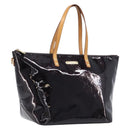LOUIS VUITTON Monogram Vernis Bellevue GM Bag Amarante M93589 LV Auth 214319A-1