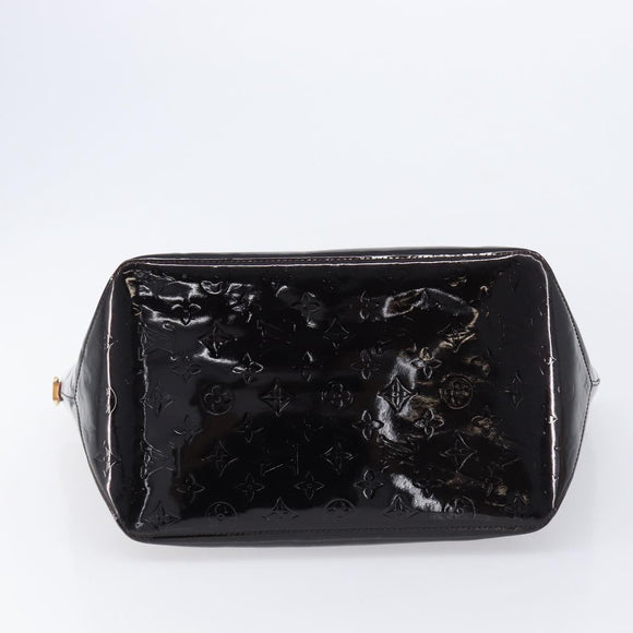 LOUIS VUITTON Monogram Vernis Bellevue GM Bag Amarante M93589 LV Auth 214319A