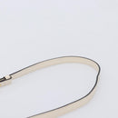 GUCCI GG Marmont Chain Shoulder Bag Leather White Gold 447632 Auth 214419A-9