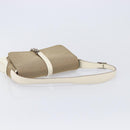 GUCCI Jackie Shoulder Bag Canvas Beige Silver 001 3824 Auth 214421A-8