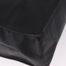 CHANEL COCO Mark Chain Tote Bag Leather Black Gold CC Auth 214427V-13