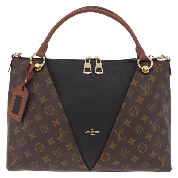 LOUIS VUITTON Monogram V Tote MM Hand Bag M43948 LV Auth 214429SM