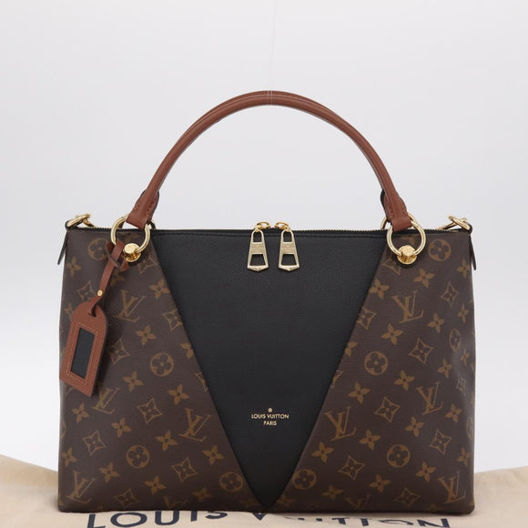 LOUIS VUITTON Monogram V Tote MM Hand Bag M43948 LV Auth 214429SM