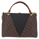 LOUIS VUITTON Monogram V Tote MM Hand Bag M43948 LV Auth 214429SM-3