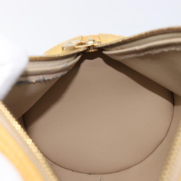 LOUIS VUITTON Monogram Vernis Bedford Hand Bag Beige M91006 LV Auth 214432V
