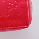 LOUIS VUITTON Monogram Vernis Reade PM Hand Bag Fusha pink M91221 LV Auth 214433A-10