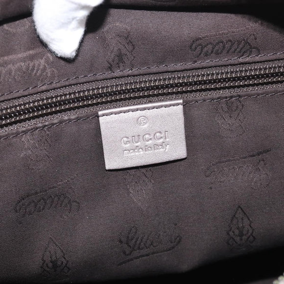 GUCCI GG Implementation Tote Bag PVC Leather Pink Silver 211138 Auth 214434A