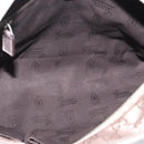 GUCCI GG Implementation Tote Bag PVC Leather Pink Silver 211138 Auth 214434A-17