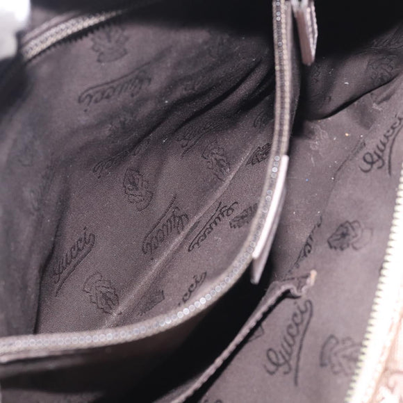GUCCI GG Implementation Tote Bag PVC Leather Pink Silver 211138 Auth 214434A