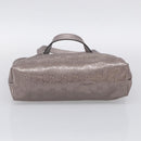 GUCCI GG Implementation Tote Bag PVC Leather Pink Silver 211138 Auth 214434A-9