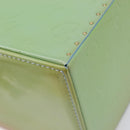 LOUIS VUITTON Monogram Vernis Bleecker Pouch Baby Blue M91003 LV Auth 214445-13