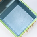 LOUIS VUITTON Monogram Vernis Bleecker Pouch Baby Blue M91003 LV Auth 214445-18