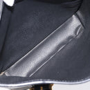 CELINE Macadam Tote Bag PVC Black Gold Auth 214449-17