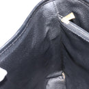 CELINE Macadam Tote Bag PVC Black Gold Auth 214449-19