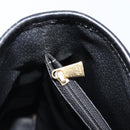 CELINE Macadam Tote Bag PVC Black Gold Auth 214449-20