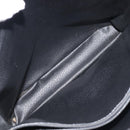 CELINE Macadam Tote Bag PVC Black Gold Auth 214449-22