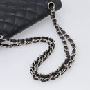 CHANEL Matelasse 23 Double Flap Chain Shoulder Bag Caviar Skin CC Auth 214455SM-7
