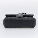 CHANEL Matelasse 23 Double Flap Chain Shoulder Bag Caviar Skin CC Auth 214455SM-9