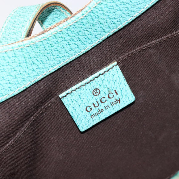 GUCCI GG Canvas Jackie Hand Bag Beige Gold 124409 Auth 214482