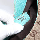 GUCCI GG Canvas Jackie Hand Bag Beige Gold 124409 Auth 214482-23