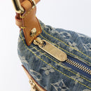 LOUIS VUITTON Monogram Denim Buggy PM Shoulder Bag Blue M95049 LV Auth 214486V-15